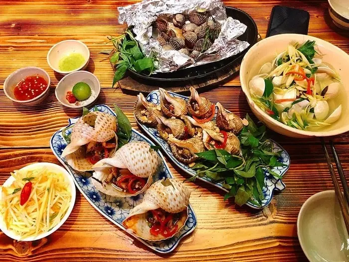 hải sản hạ long Nhà hàng Lâm Hải