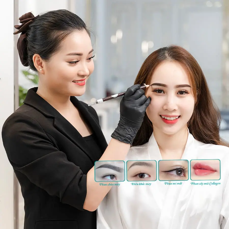 học nghề điêu khắc chân mày đồng nai học nghề làm đẹp