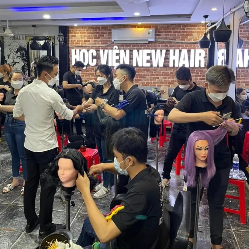 học nghề tóc ở Cần Thơ Trường Dạy Nghề “New Hair”