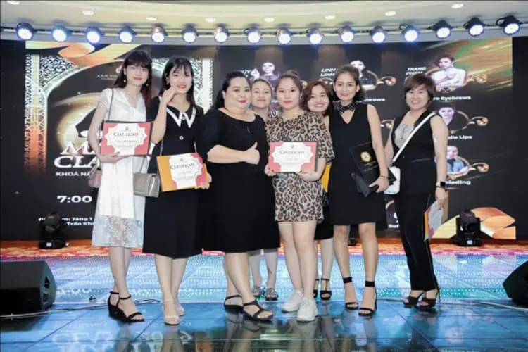 học phun xăm thẩm mỹ tại Hải Phòng Học Viện Phun Xăm Thiên Kim