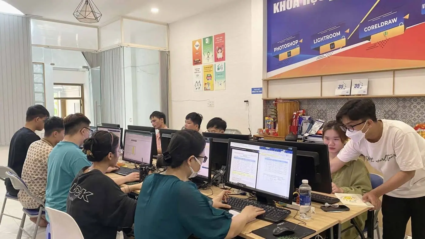 học tin học văn phòng Cần Thơ Trung Tâm Trường Tín