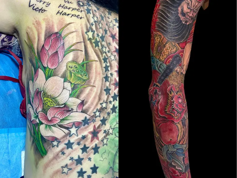 học xăm hình Hải Phòng TNT Tattoo Studio