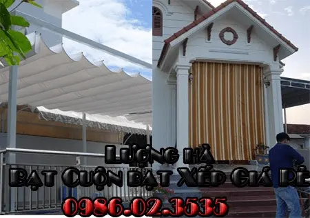 mái xếp Ninh Bình Bạt Cuộn, Bạt Xếp Lượng Hà
