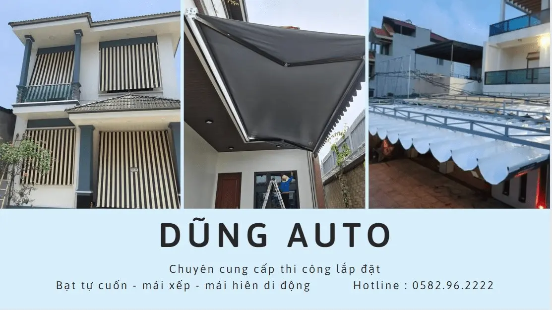 mái xếp Ninh Bình Đơn Vị Dũng Auto