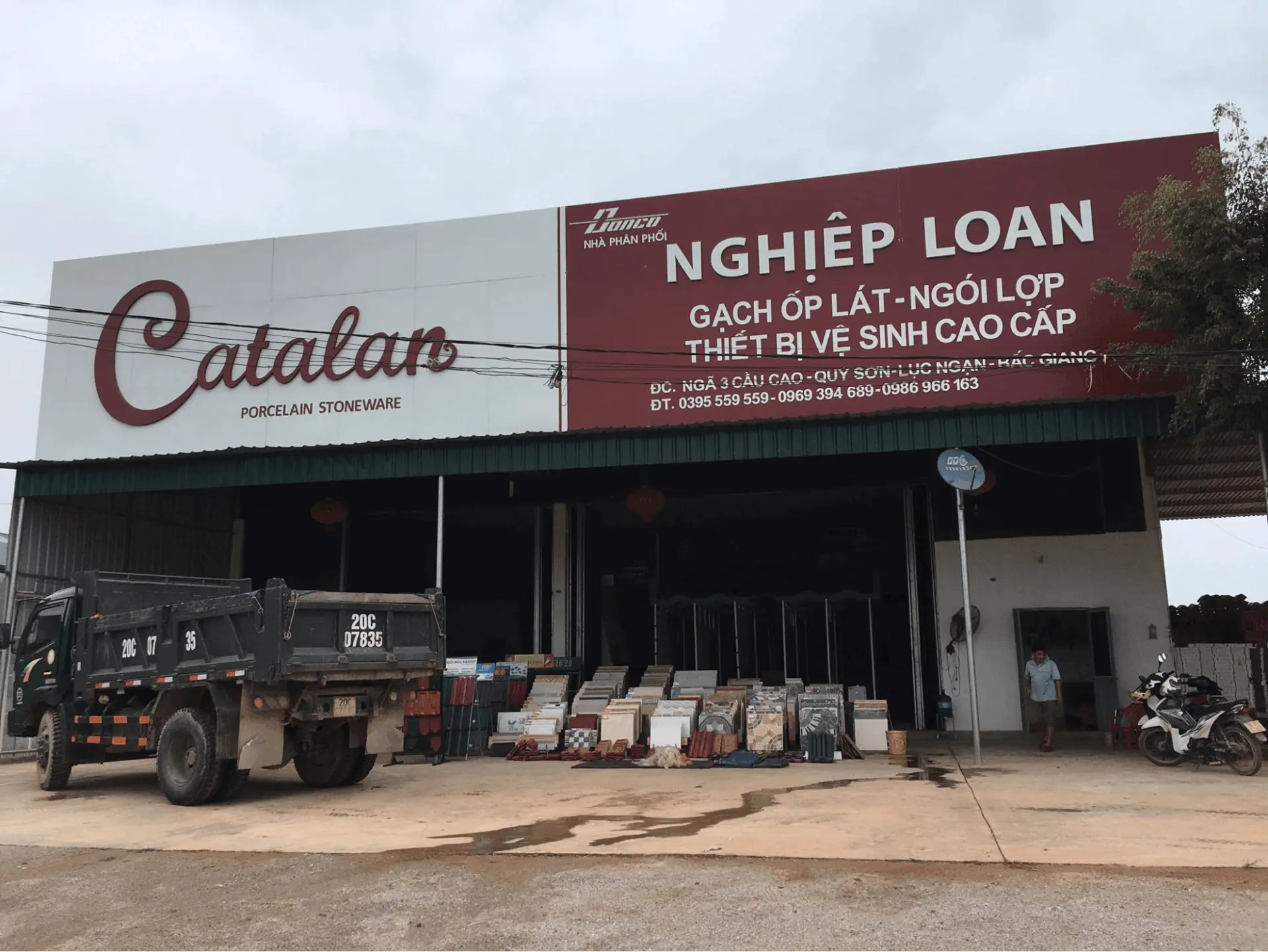 xi măng Bắc Giang Cửa hàng VLXD Nghiệp Loan