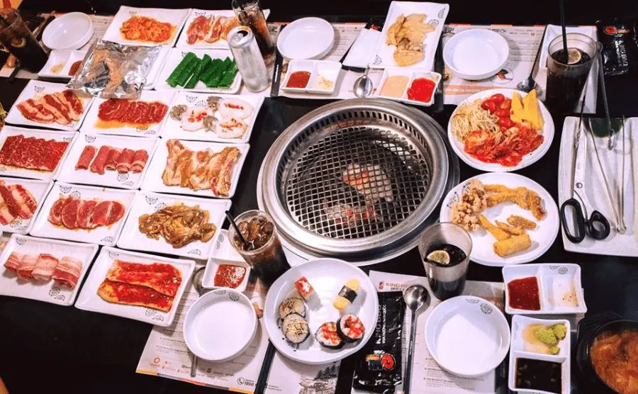 buffet mỹ tho King BBQ