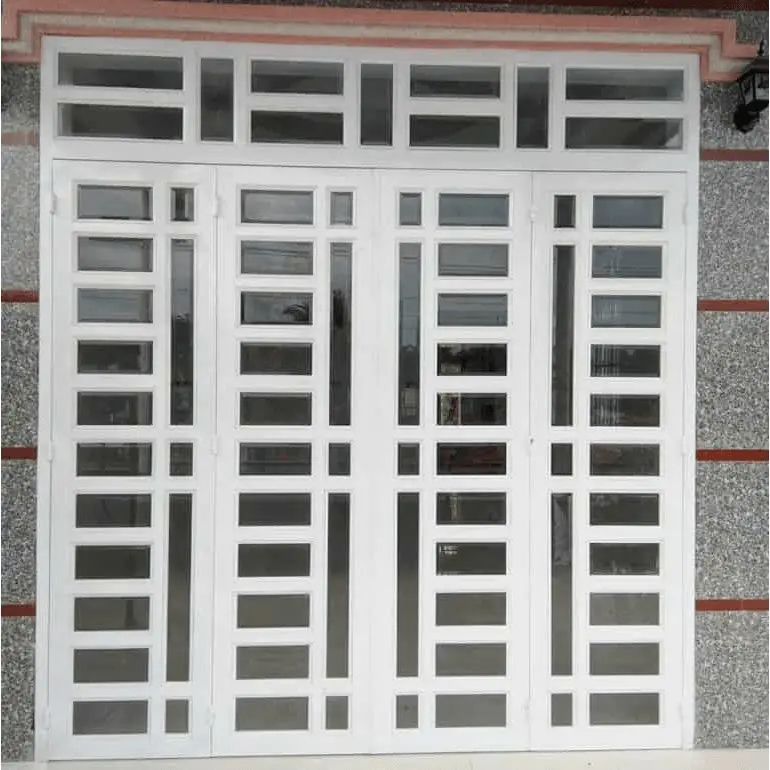 cửa sắt cao bằng cửa sắt trắng đẹp