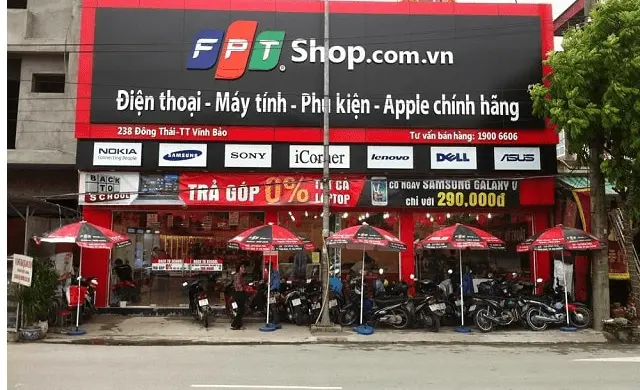Iphone cũ Quảng Ninh Một cửa hàng FPT Shop