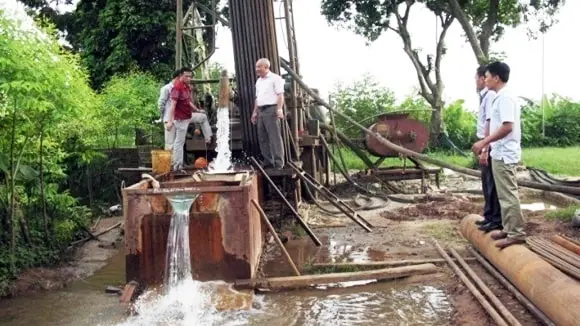 khoan giếng tại Nghệ An khoan giếng Trường Drill với đội ngũ giàu kinh nghiệm