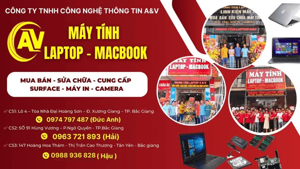 laptop cũ Bắc Giang laptop cũ Bắc Giang