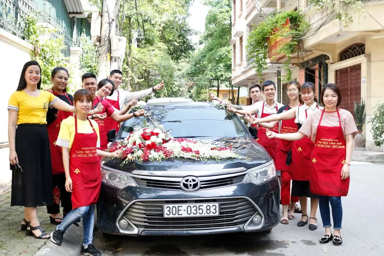 lớp học cắm hoa hà nội lớp học cắm hoa hà nội