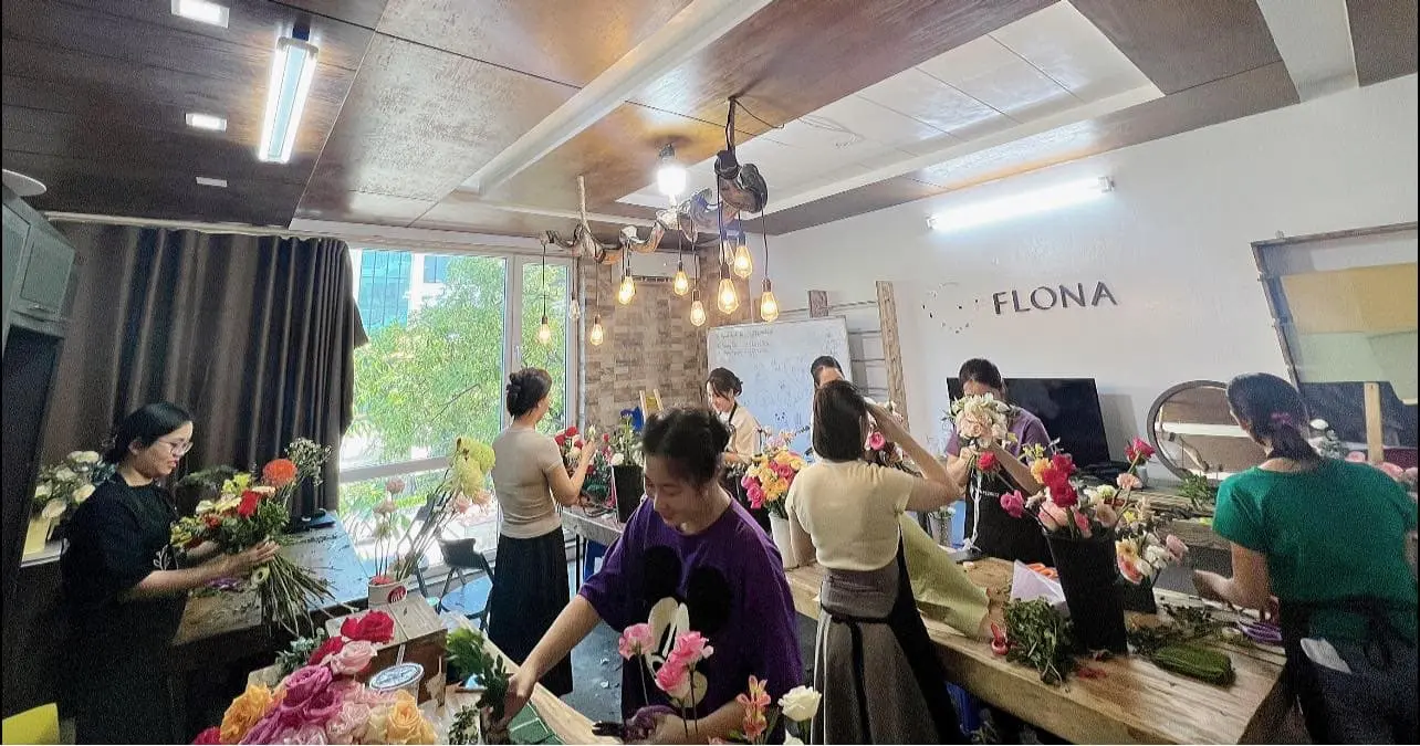 lớp học cắm hoa hà nội lớp học cắm hoa hà nội