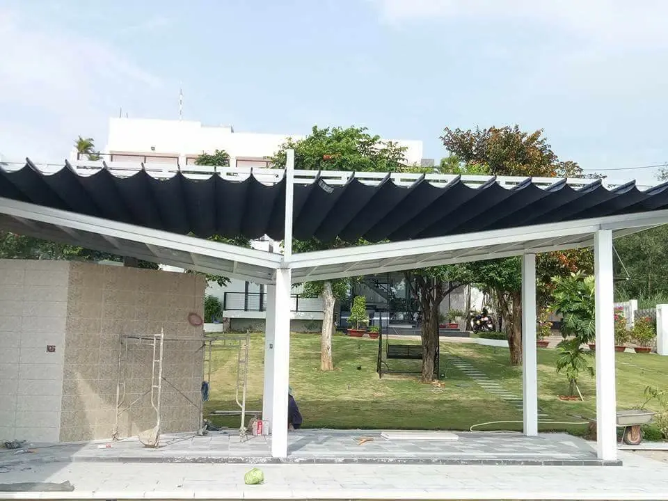 mái hiên di động Hà Giang Công Ty Mái Xếp Đại An Tâm