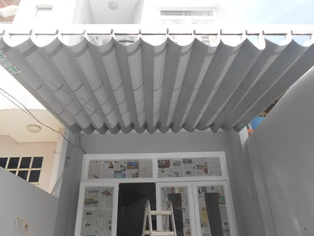 mái xếp thái bình cửa hàng mái xếp thái bình