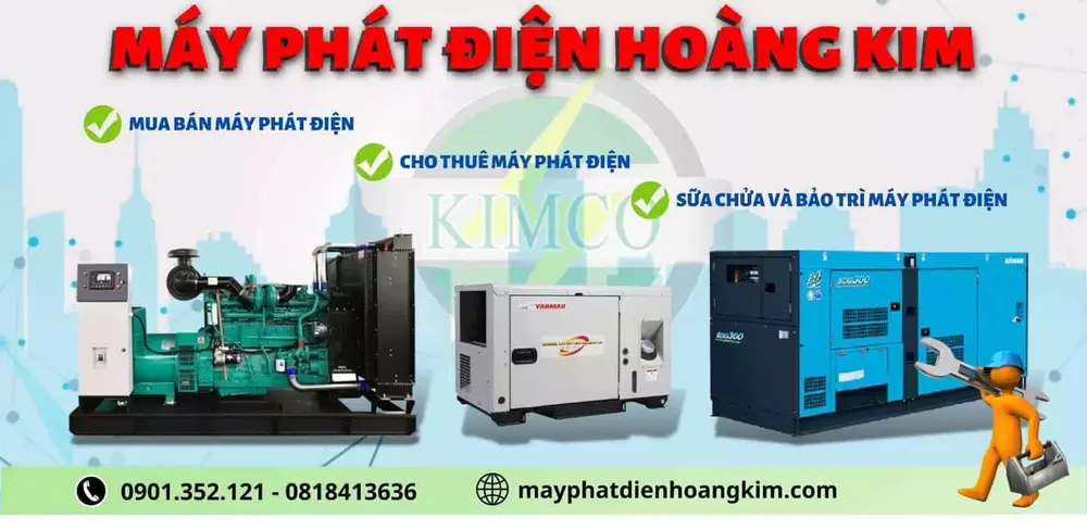 Máy phát điện Hà Nam Máy Phát Điện Hoàng Kim