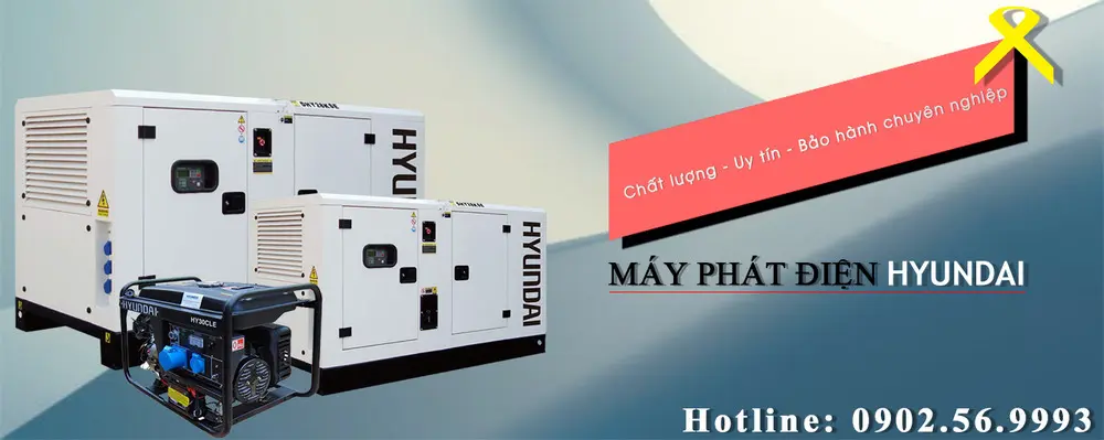 Máy phát điện Hà Nam Công Ty Hyundai Việt Nam