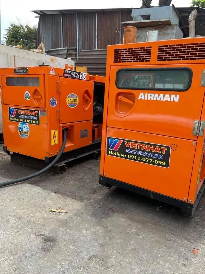 máy phát điện Thái Nguyên Công ty Việt Nhật