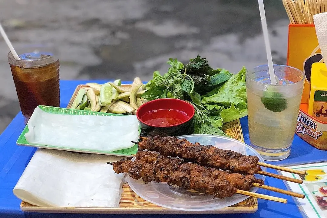món ngon hội an Quán Thịt Nướng Bà Hường - Món Ngon Dân Dã Tại Hội An