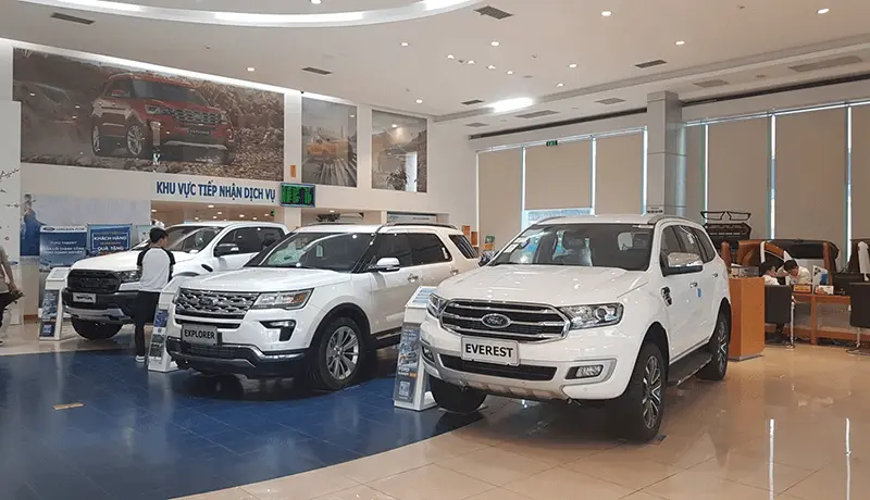 mua xe trả góp long an Công Ty Ford Long An