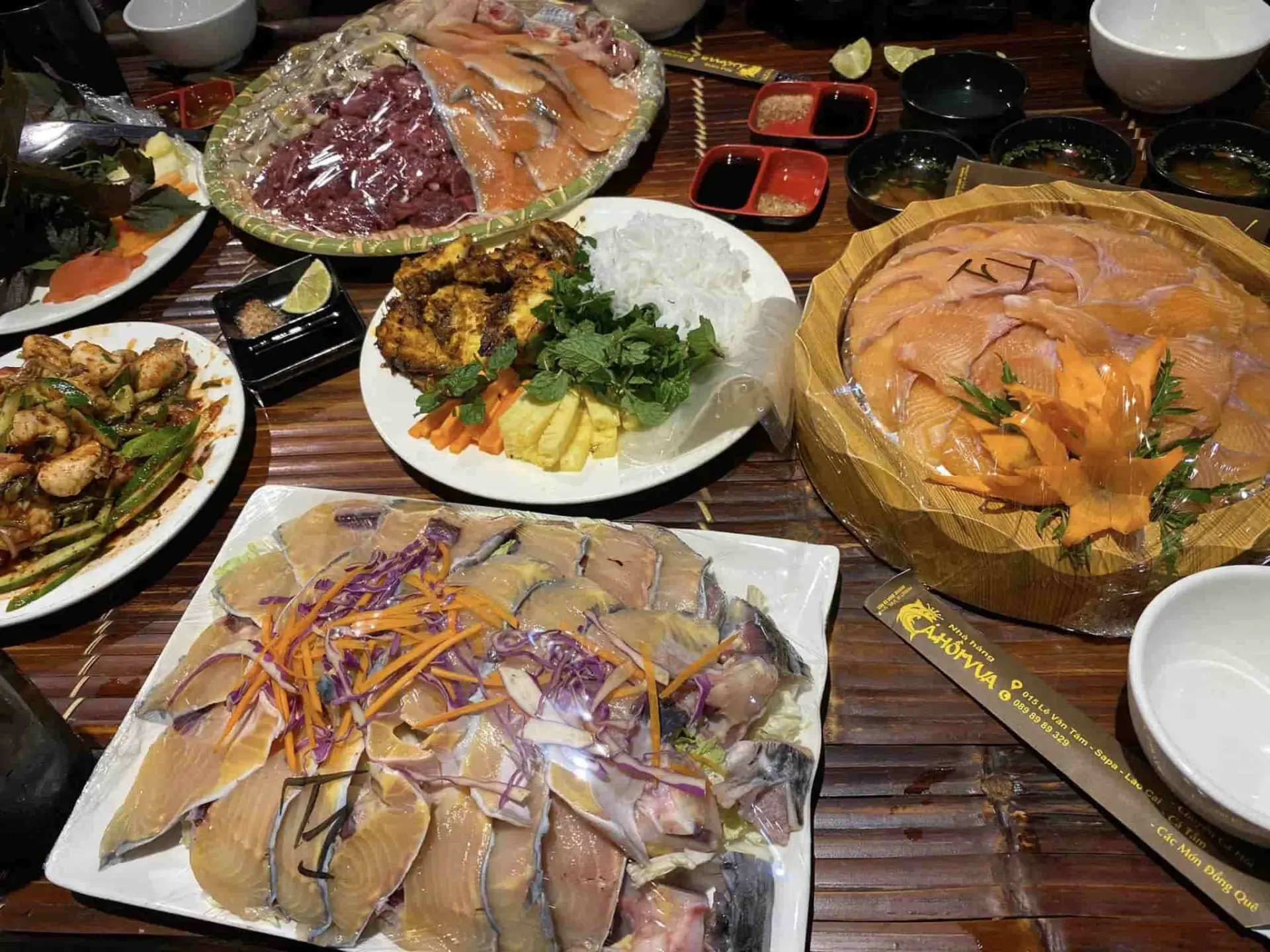 nhà hàng cá tầm sapa nhà hàng cá tầm sapa