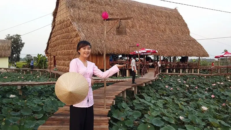 nha-hang-dong-thap9 Nhà Hàng Sinh Thái Bàu Sen