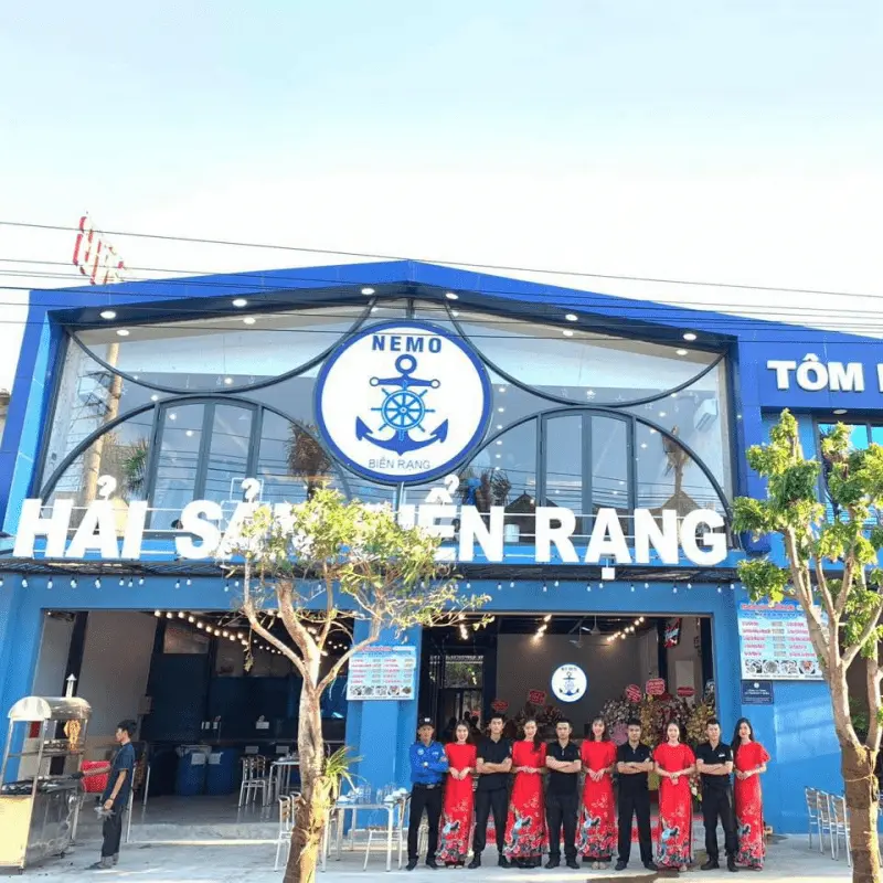 nhà hàng hải sản vinh Biển Rạng