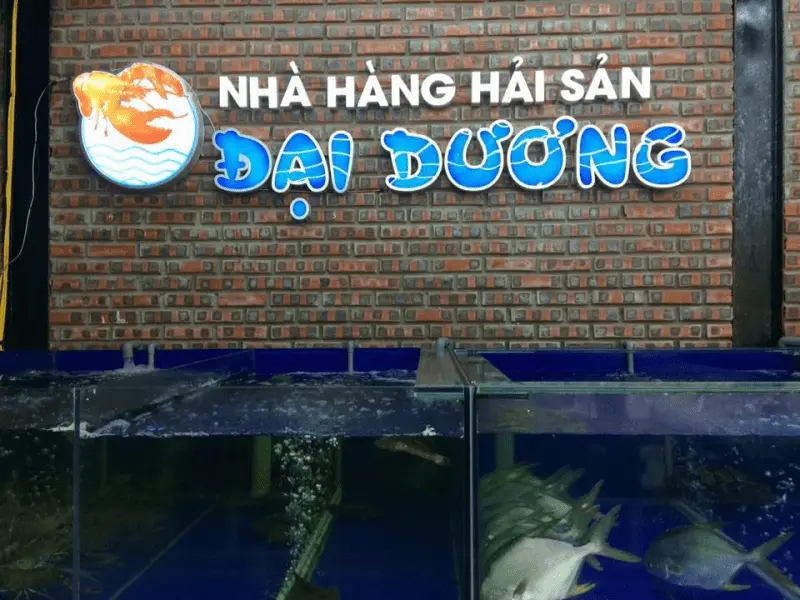 nhà hàng hải sản vinh Đại Dương