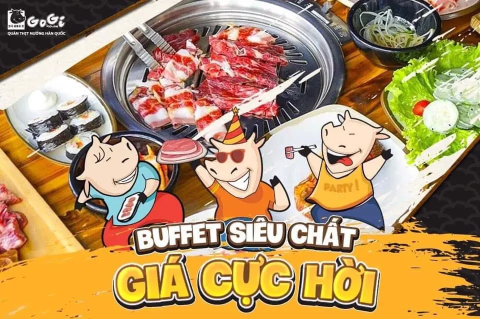 buffet nướng Quy Nhơn GoGi House