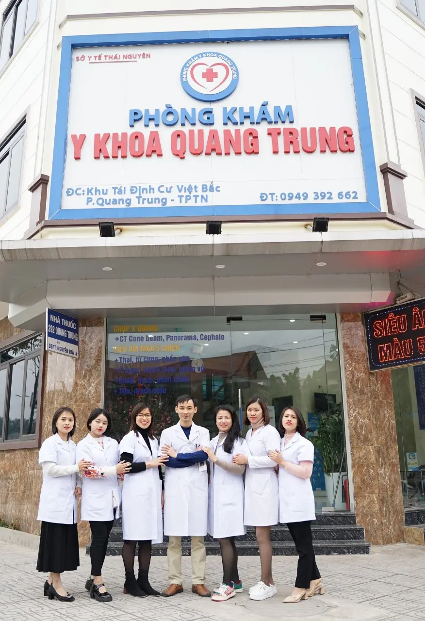 phòng khám siêu âm Thái Nguyên Phòng Khám Y Khoa Quang Trung