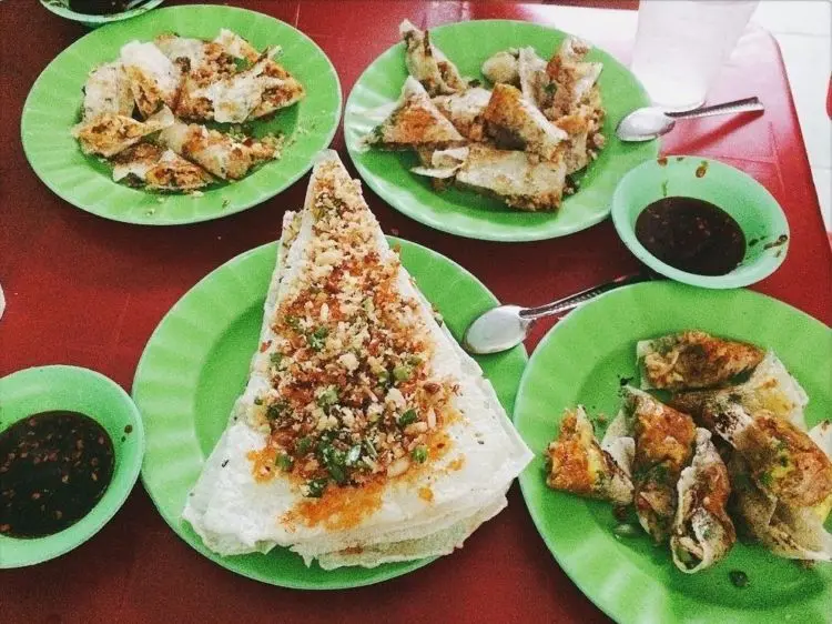 quán ăn đêm ở Quy Nhơn Bánh Tráng Kẹp Cô Bình