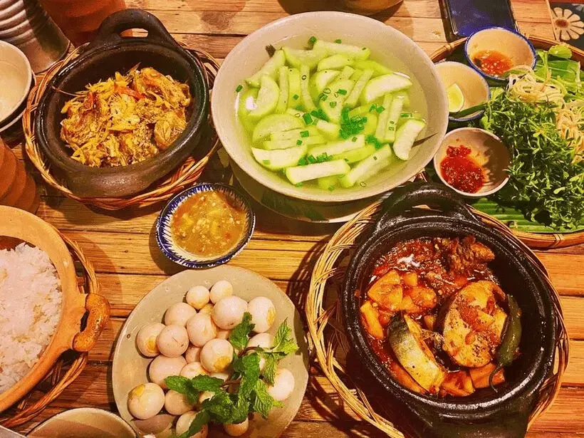 quán ăn gia đình Cần Thơ Quán Sông Quê