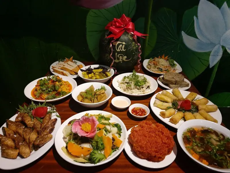 Quán chay ngon Đà Nẵng món chay