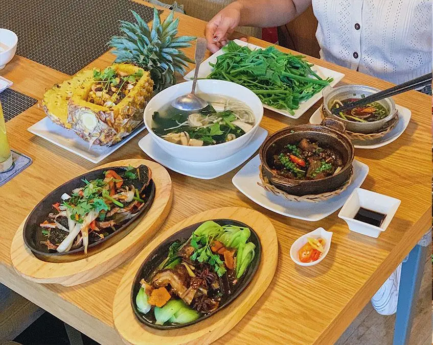 quán cơm chay ở Phú Quốc bồ đề chay