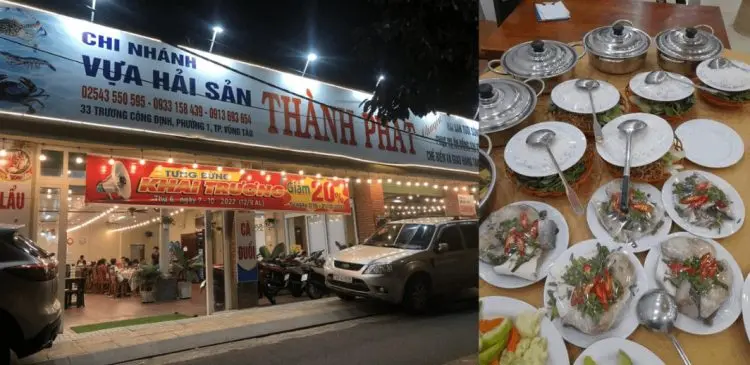quán hải sản ngon vũng tàu