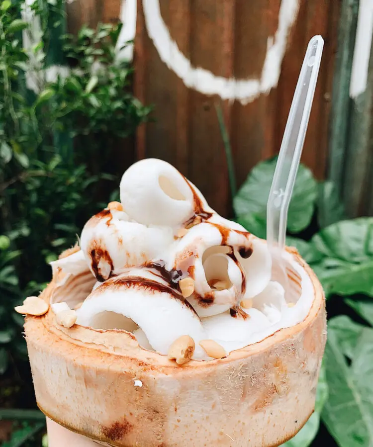 quán kem dừa ngon hà nội