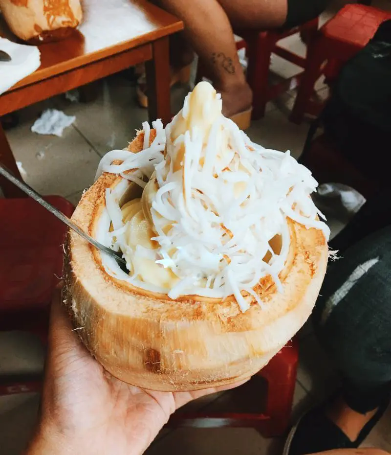 quán kem dừa ngon hà nội