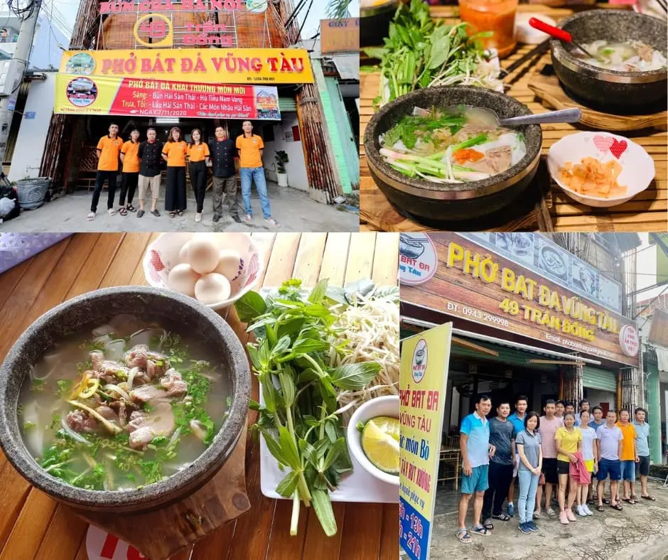 quán phở ngon ở Vũng Tàu Phở Bát Đá Vũng Tàu
