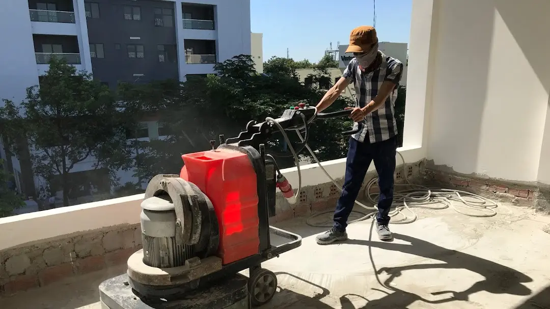 sàn bê tông Quảng Ngãi công ty Trí Thành