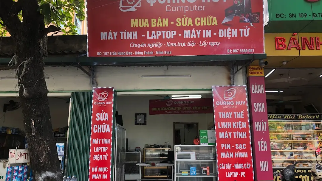 Máy tính Quang Huy Sửa Laptop Ninh Bình