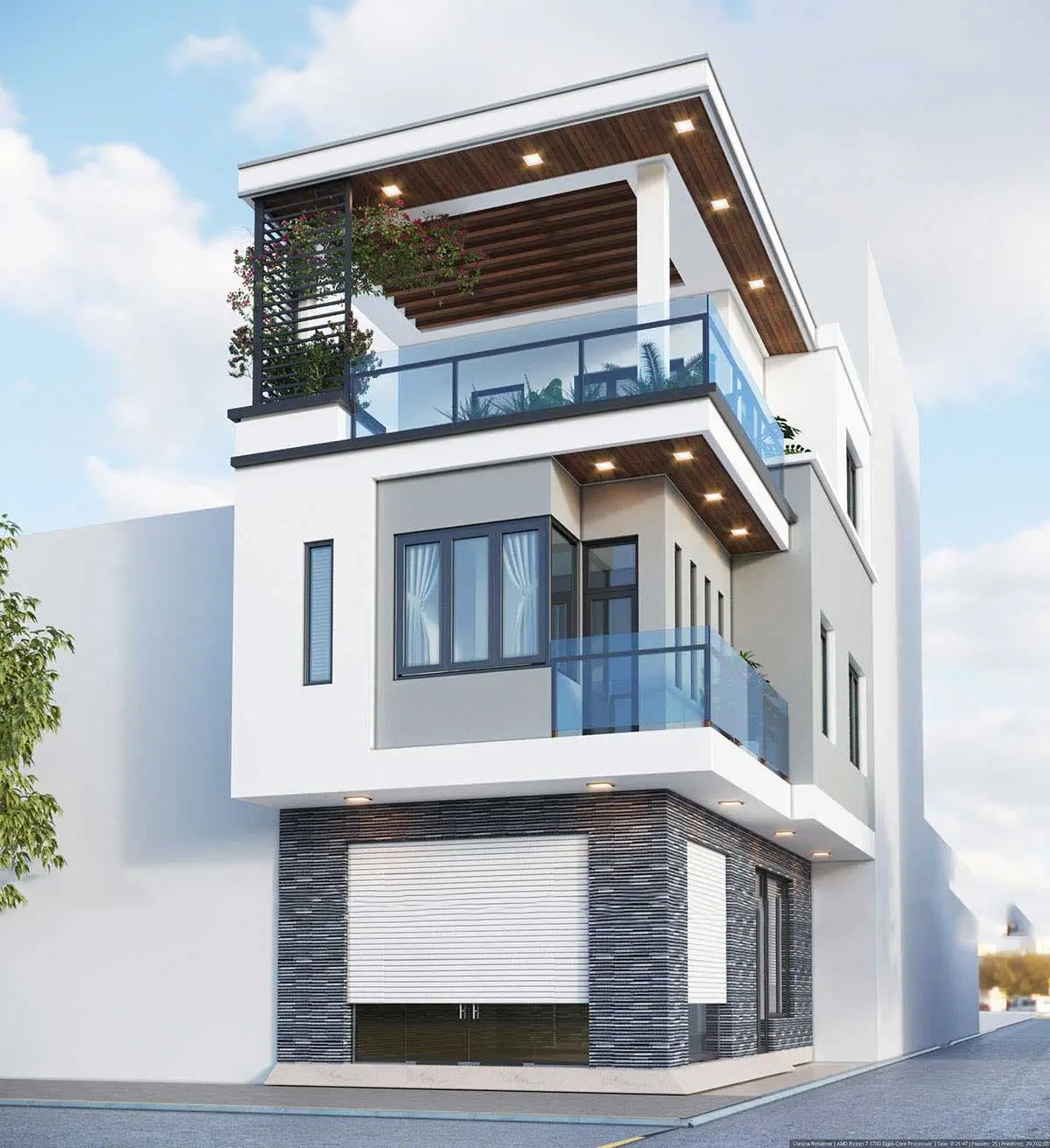 thiết kế kiến trúc Đồng Nai Bình An Lê