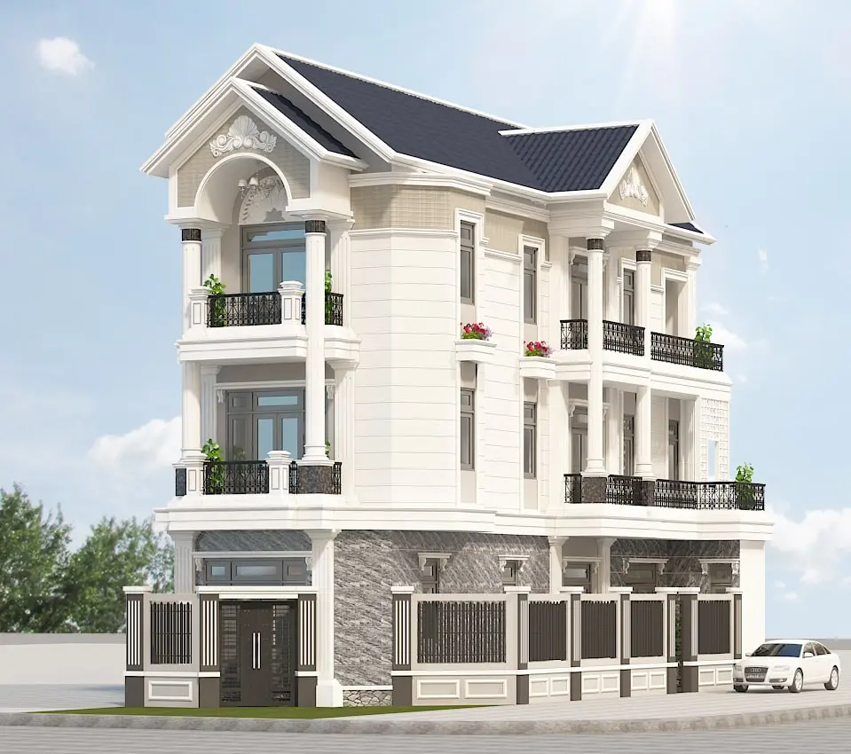 thiết kế kiến trúc Đồng Nai Nhà Việt Vàng