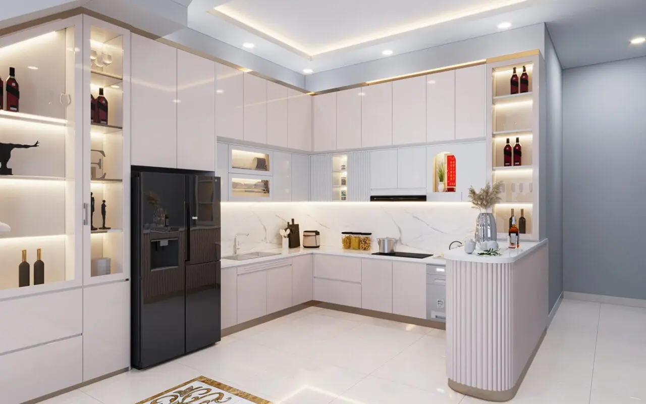 thiết kế nội thất phòng bếp Bắc Kạn thiết kế nội thất phòng bếp Bắc Kạn