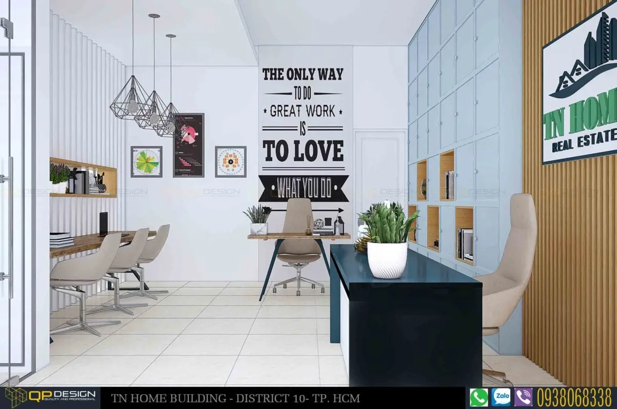 thiết kế văn phòng TPHCM QP Design