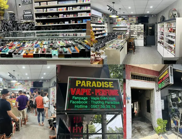 Top 4 Cửa Hàng Thuốc Lá Điện Tử Vape Pod Biên Hoà Đồng Nai