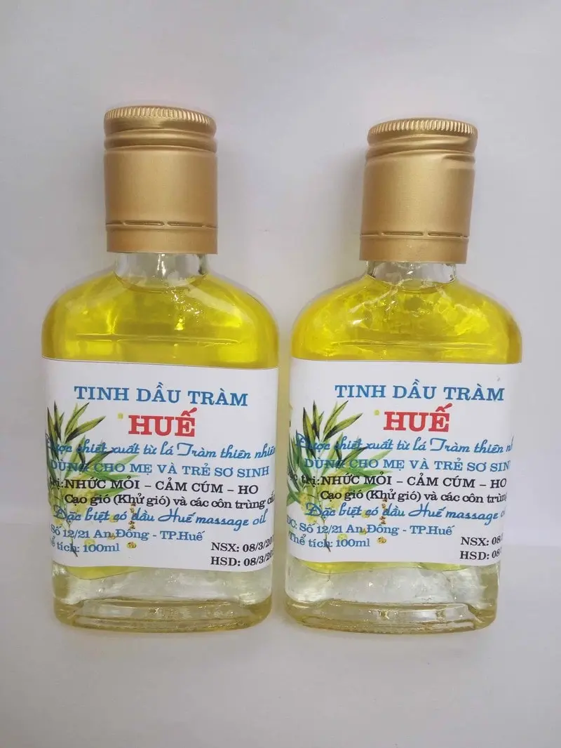 tinh dầu tràm huế cửa hàng uy tín