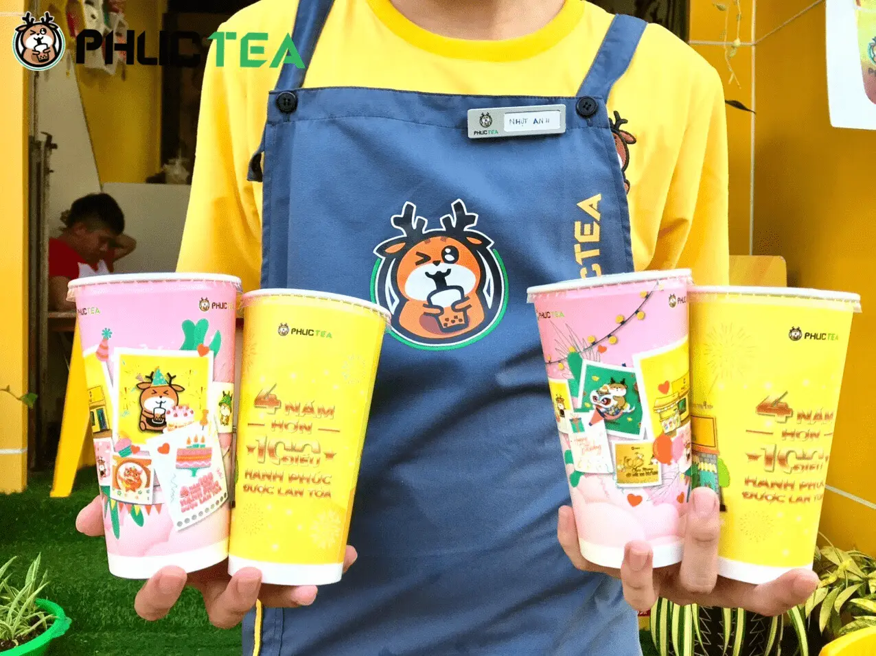 trà sữa đồng tháp Trà Sữa Phúc Tea Sa Đéc - Quán Trà Sữa Đồng Tháp Bình Dân