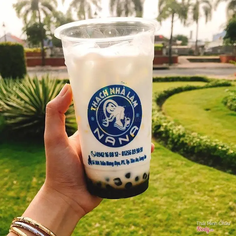 trà sữa long an Thạch Nhà Làm NaNa