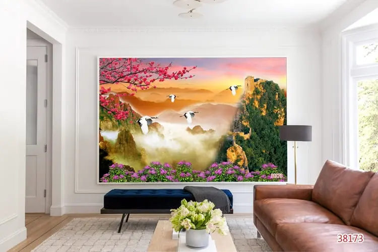 tranh dán tường 3D Hải Phòng tranh dán tường 3D Hải Phòng