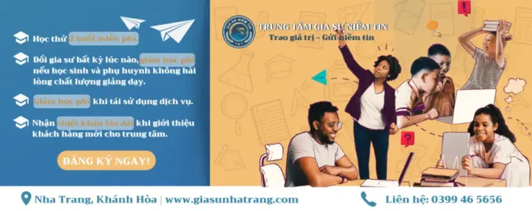 Tham Khảo Top 5 Trung Tâm Gia Sư Nha Trang Chất Lượng