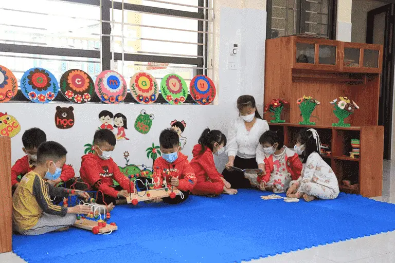 trường mầm non thái nguyên Trường Mầm Non Quốc Tế EEG MONTESSORI